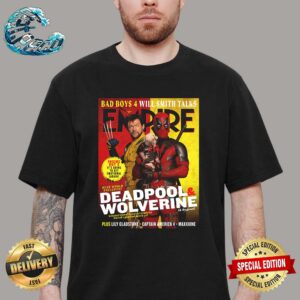 New Look At Deadpool And Wolverine On The Empire Magazine Cover Unisex T-Shirt