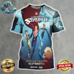 New Poster For My Adventures With Superman Season 2 All Over Print Shirt