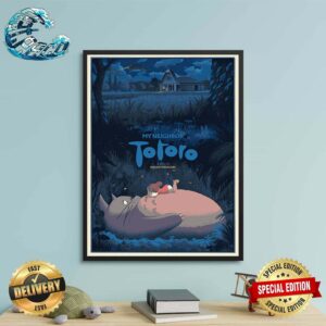 New Poster For My Neighbor Totoro 24 Durieux Release On May 18 2024 Limited Edition Home Decor Poster Canvas