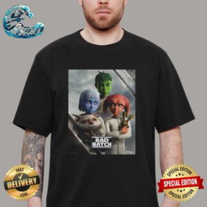 New Star Wars The Bad Batch Character Poster For Jax Sami Bayrn And Eva Premium T-Shirt