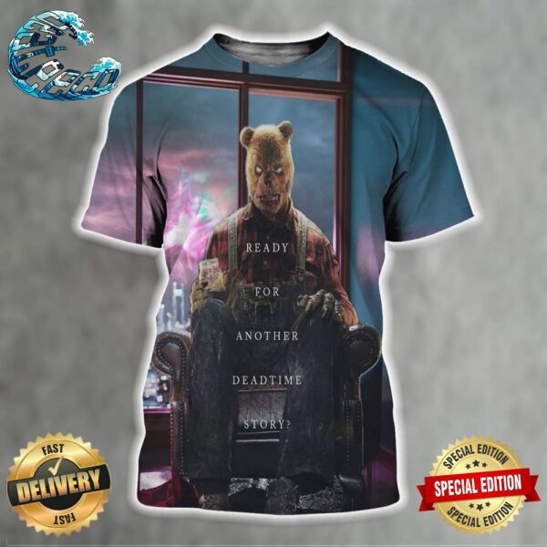 New Superman Themed Poster For Winnie The Pooh Blood And Honey 2 All Over Print Shirt
