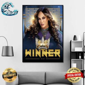 Nia Jax Is Your Queen Winner WWE King And Queen Of The Ring Home Decor Poster Canvas