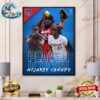 The 2024 USA Softball Player Of The Year Is Stanford Softball Pitcher Nijaree Canady Poster Canvas