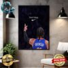 Nike Celebrates Victor Wembanyama’s Unanmious NBA Rookie Of The Year Title Poster Canvas