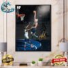 Obi Toppin Catches The Lob And Goes For The Reverse Aley Oops Dunk In Game 4 With Knicks Eastern Semifinals NBA Playoffs 2023-2024 Poster Canvas