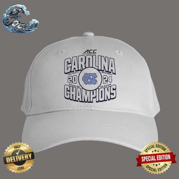 North Carolina Tar Heels 2024 ACC Baseball Regular Season Champions Classic Cap Hat Snapback