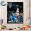 The New York Knicks Advance To The Eastern Conference Semifinals NBA Playoffs Wall Decor Poster Canvas