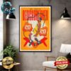 NBA Playoffs 2024 OG Anunoby Dunk Moment With 22 Points In First Half Help Knicks Lead 2-0 In Series Indiana Pacers Poster Canvas