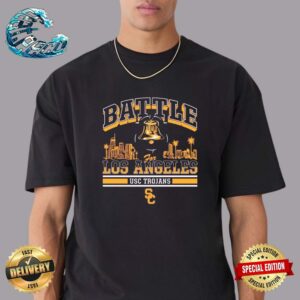 Official Battle For Los Angeles USC Trojans Vintage T-Shirt
