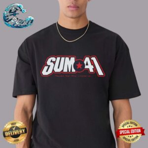 Official Big Logo SUM 41 Thanks For The Memories Vintage T-Shirt