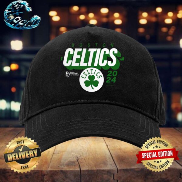 Official Boston Celtics 2024 NBA Finals Snapback Hat Cap