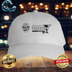 Official Cleveland Crunch Mlis League Champs 2023-2024 Classic Cap Snapback Hat