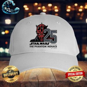 Official Darth Maul For Adults Star Wars Episode 1 The Phantom Menace 25th Anniversary Classic Cap Snapback Hat