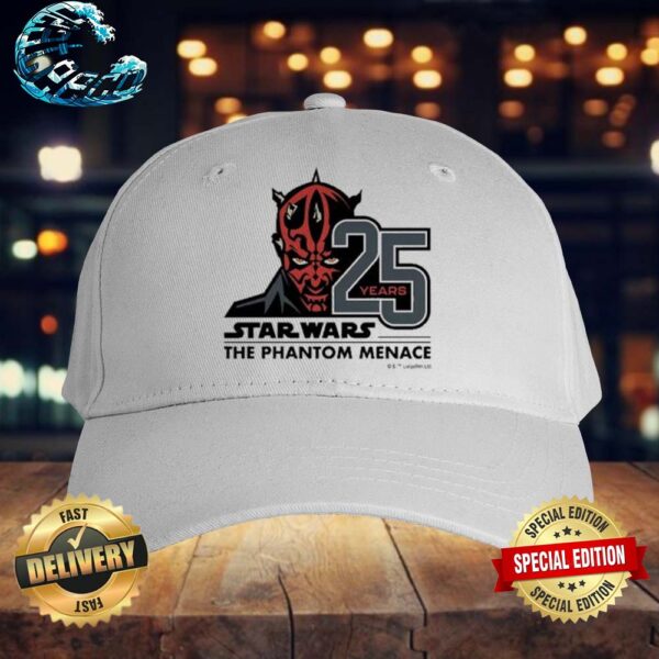 Official Darth Maul For Adults Star Wars Episode 1 The Phantom Menace 25th Anniversary Classic Cap Snapback Hat