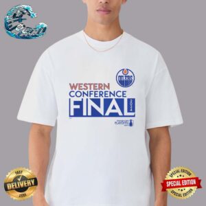 Official Edmonton Oilers Fanatics 2024 Western Conference Finals Premium T-Shirt