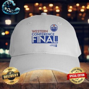 Official Edmonton Oilers Fanatics 2024 Western Conference Finals Unisex Snapback Hat Cap