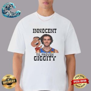 Official Josh Giddey Innocent Til Proven Giggity Unisex T-Shirt