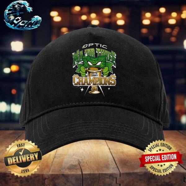 Official Logo OpTic Texas 2024 Toronto Major III Champions Classic Cap ...