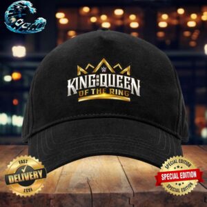 Official Logo WWE King And Queen Of The Ring Classic Cap Snapback Hat
