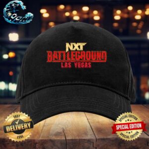Official Logo WWE NXT Battleground In Las Vegas Classic Cap Snapback Hat