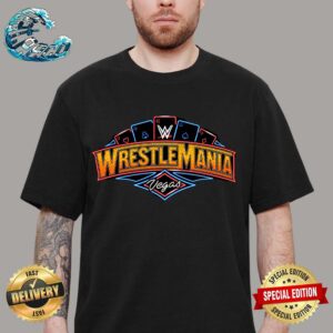Official Logo WWE WrestleMania 41 Las Vegas Unisex T-Shirt