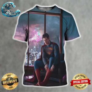 Official Look At David Corenswet As Superman All Over Print Shirt