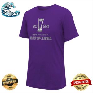 Official Minnesota PWHL Champions 2024 Walter Cup Earned Classic T-Shirt