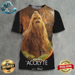 Official New Character Kelnacca Poster For Star Wars The Acolyte Premiering On Disney+ On June 4 All Over Print Shirt