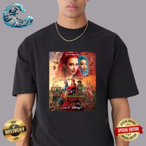 Official New Poster For Descendants The Rise Of Red Releasing On Disney+ On July 12 Unisex T-Shirt