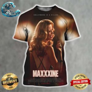 Official New Poster For Maxxxine Releasing In Theaters On July 5 All Over Print Shirt
