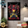 Official New Art For Deadpool And Wolverine Wall Decor Poster Canvas