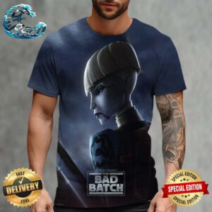 Official Poster For Asajj Ventress Star Wars The Bad Batch All Over Print Shirt