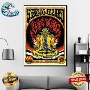 Official Poster King Gizzard And The Lizard Wizard At Columbiahalle In Berlin DE On May 20 2024 Wall Decor Poster Canvas