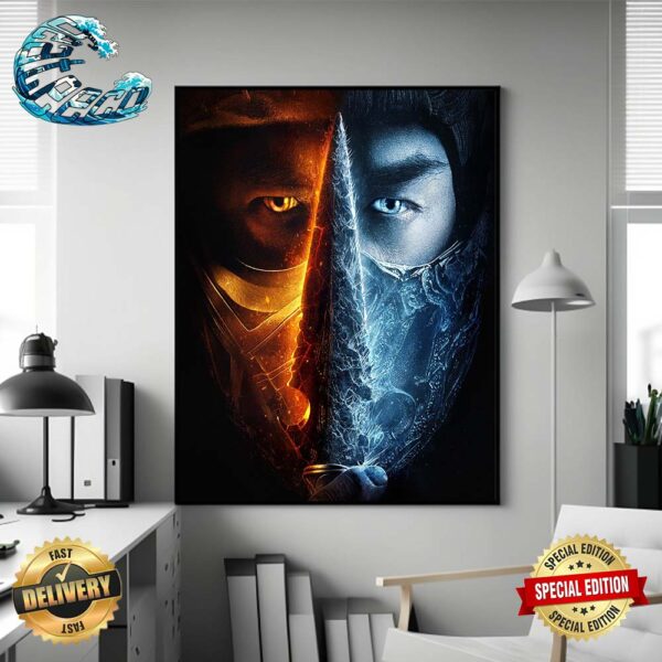 Official Poster Mortal Kombat 2 Releases In Theaters On October 24 2025 Home Decor Poster Canvas