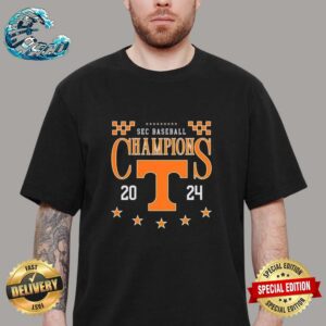 Official Tennessee Volunteers 2024 SEC Baseball Champions Locker Room Unisex T-Shirt