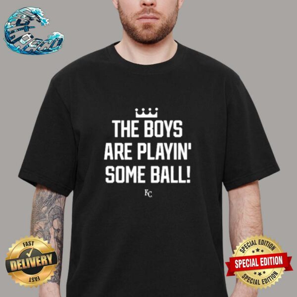 Official The Boys Are Playing’ Some Ball Vintage T-Shirt