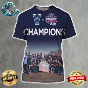Official Villanova 2024 Big East Softball Tournament Champions All Over Print Shirt