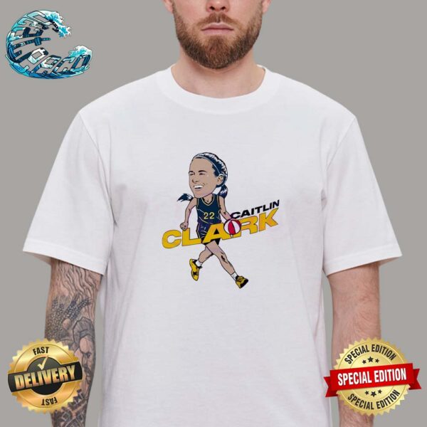 Oficial Indiana Fever Caitlin Clark 22 Unisex T-Shirt