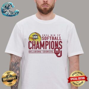 Oklahoma Sooners 2024 Big 12 Softball Conference Tournament Champions Base Stealer Unisex T-Shirt