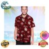 Star Wars Unisex Boba Fett Floral Print Button-Up Hawaiin Shirt