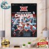 2024 FPHL Commissioners Cup Champions Is Binghamton Black Bears Wall Decor Poster Canvas