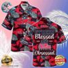 Ole Miss Rebels Summer Beach Hawaiian Shirt Hibiscus Pattern For Sports Fan