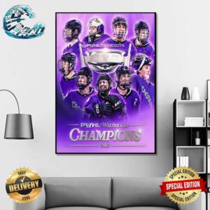 PWHL Minnesota Is Your First-Ever Walter Cup Champions 2024 Home Decor Poster Canvas