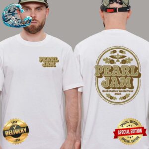 Pearl Jam Dark Matter World Tour 2024 Kitsch Two Sides Print Vintage T-Shirt