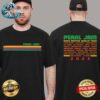 Pearl Jam Dark Matter World Tour 2024 Transcend Two Sides Print Premium T-Shirt