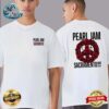 Pearl Jam Poster At The Golden 1 Center In Sacramento California On May 13 2024 Art By Winston Smith Premium T-Shirt