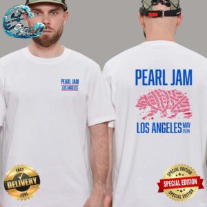 Pearl Jam With Deep Sea Diver Event Poster Night 1 At Kia Forum On May 21th 2024 In Los Angeles Two Sides Print Premium T-Shirt