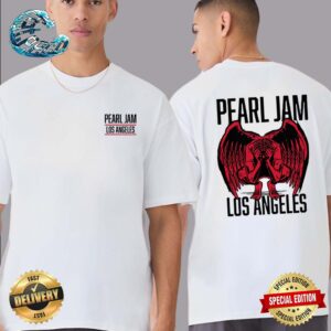 Pearl Jam With Deep Sea Diver Official Event Poster Night 2 At Kia Forum On May 22th 2024 In Los Angeles Two Sides Print Unisex T-Shirt