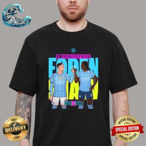 Phil Foden And Bunny Shaw Named FWA Footballers Of The Year In Manchester City 2024 Unisex T-Shirt