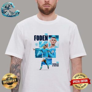 Phil Foden Manchester City FWA Footballer Of The Year Unisex T-Shirt